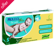 Moltex OKO Disposable Nappies (White) - Junior